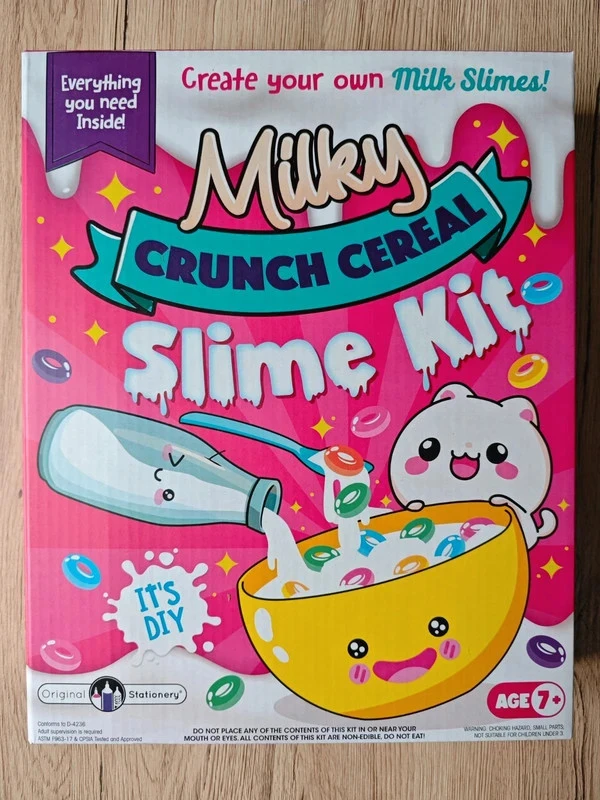 [N3UF] Kit de Slime Croquant aux Céréales au Lait – Original Stationery -9722 – photo 2